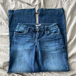 Wrangler wide leg trouser jean